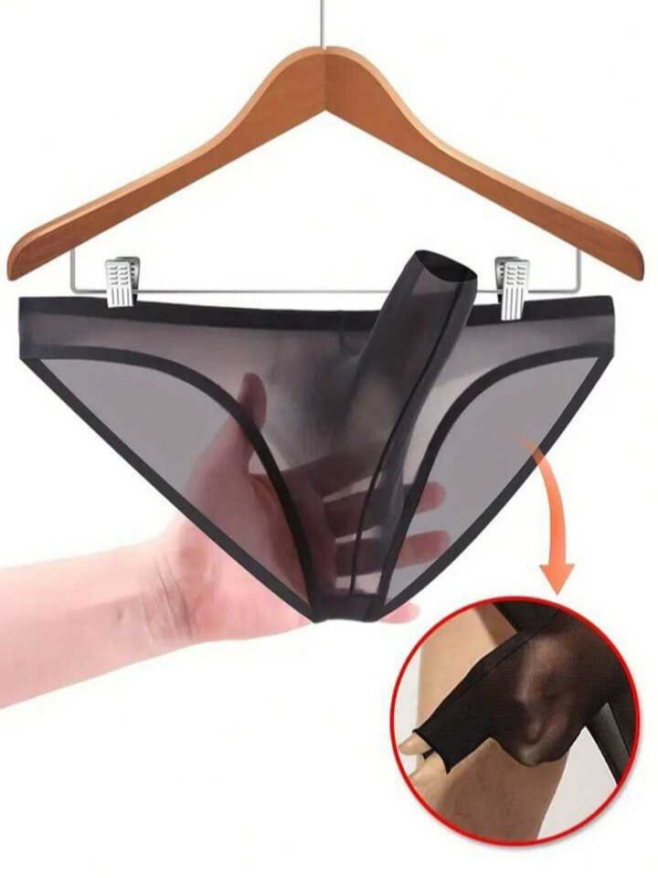 MAD-MEN Men's Breathable Thong Sexy Hollow Out Design Comfortable & supportive Underwear